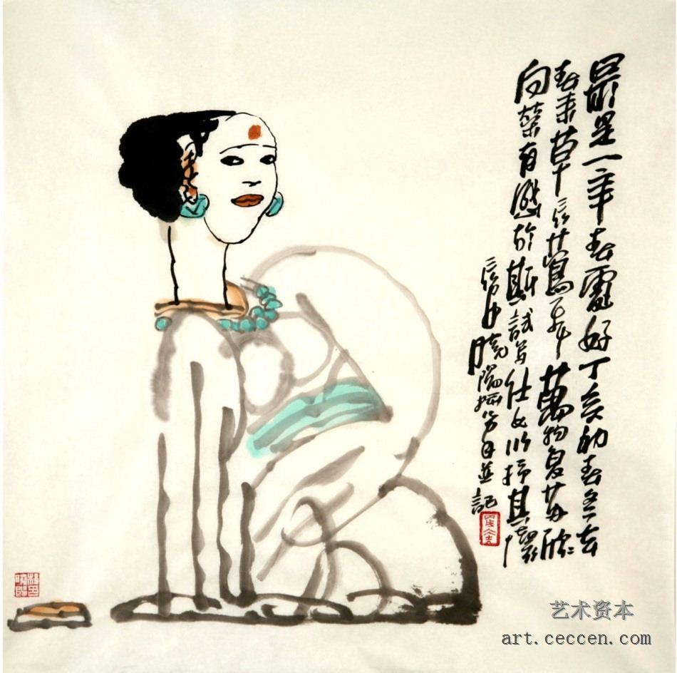 最是一年春处好 68×68cm 2007年